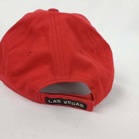 Nike UNLV Red Ball Cap Rebels Las Vegas Hat OS Embroidered UNLV Front - Picture 3 of 10